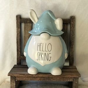 Rae Dunn HELLO SPRING canister